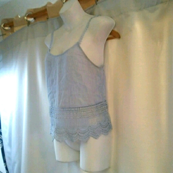 Forever 21 Sleeveless Cropped Blouse, S - Picture 4 of 5